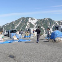 今シーズン最初の荷揚げ